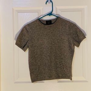 100% Cashmere Studio G Short Sleeve Sweater